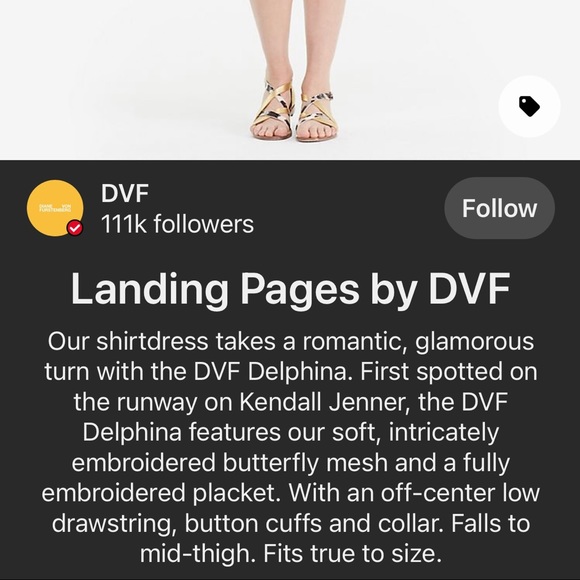 ❤️DVF Delphina embroidered tulle Shirtdress - Picture 9 of 10